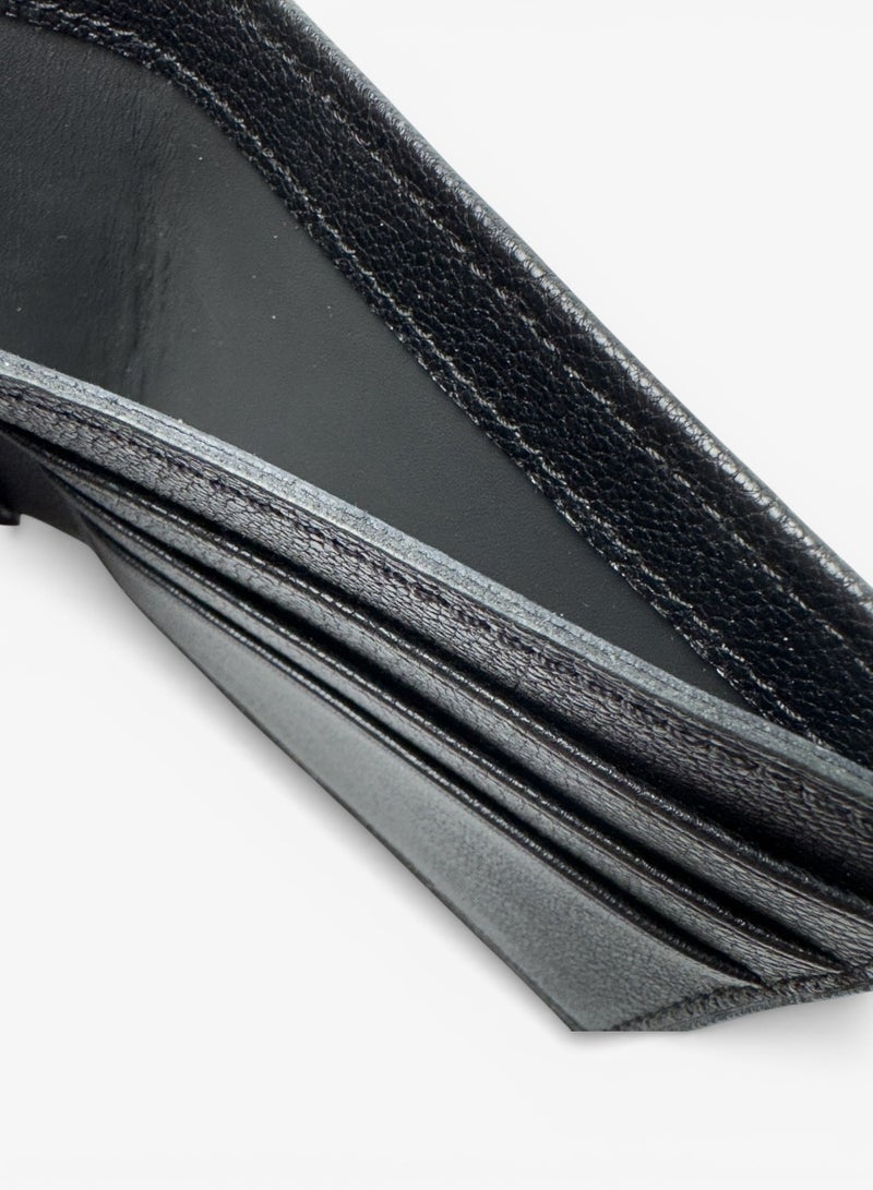 Emery Alden Wallet in Chèvre Black Leather - Image 2